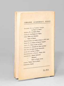 Les Théâtres de Carton. CARTON, Pauline ; (GUITRY, Sacha)
