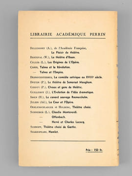 Les Théâtres de Carton. CARTON, Pauline ; (GUITRY, Sacha)