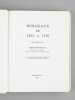 Histoire de Bordeaux (8 Tomes - Complet). Tome I : Bordeaux Antique ; Tome II : Bordeaux Médiéval I Le Haut Moyen-Age ; Tome III : Bordeaux Médiéval ...