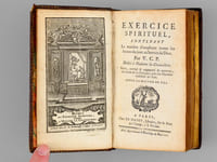 Exercice Spirituel, contenant la manière d'employer toutes les heures du jour au Service de Dieu