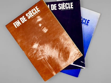 Fin de siècle [ Lot des 3 premiers numéros : ] Numéro 1, juin 1974 ; numéro 2, février 1975 ; Numéro 3, janvier 1976. Fin  de siècle (revue) ; BAILLY, ...