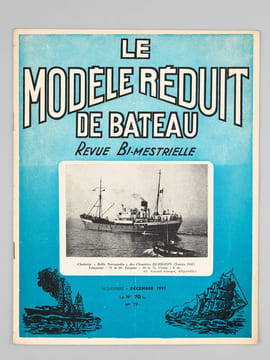 MRB - Le Modèle Réduit de Bateau, revue Bi-mestrielle [ Lot de 144 numéros, de 1947 à 1981 - série discontinue ] numéros 19,35, 54, 55 puis 71 à 144 ...