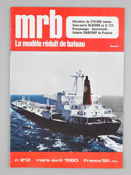 MRB - Le Modèle Réduit de Bateau, revue Bi-mestrielle [ Lot de 144 numéros, de 1947 à 1981 - série discontinue ] numéros 19,35, 54, 55 puis 71 à 144 ...