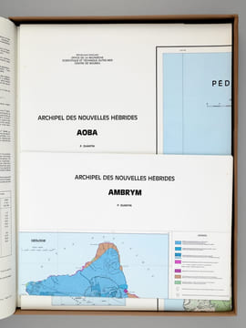 Archipel des Nouvelles-Hébrides : Atlas des Sols et de quelques données du milieu naturel (Vaté ; Epi - Shepherd ; Ambrym - Aoba - Maewo - Pentecote ; ...