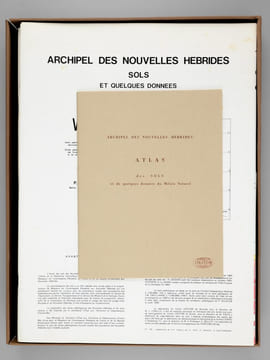 Archipel des Nouvelles-Hébrides : Atlas des Sols et de quelques données du milieu naturel (Vaté ; Epi - Shepherd ; Ambrym - Aoba - Maewo - Pentecote ; ...