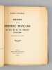 Histoire de la Peinture Française au XIXe et au XXe siècles (1801-1920).. FONTAINAS, André