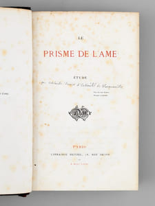Le Prisme de l'Ame [ Edition originale - Livre dédicacé par l'auteur ]