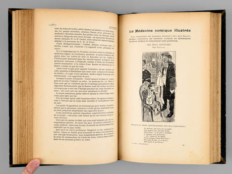 La Médecine anecdotique, historique, littéraire (3 Tomes - Complet) [ Edition originale ]. COLLECTIF ; LUTAUD, A. ; MINIME, Dr. LEBEGUE ; ROBIDA, ...