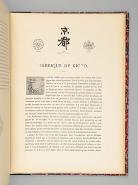 La Céramique Japonaise. AUDSLEY, G.A. ; BOWES, James L. ; (RACINET, M. A.)