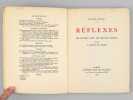 Réflexes. Les Oeuvres d'Art. Les Paysages. Sports. Suivis de La Porte de Corail. [ Edition originale - Livre dédicacé par l'auteur à André Maurois ]. ...