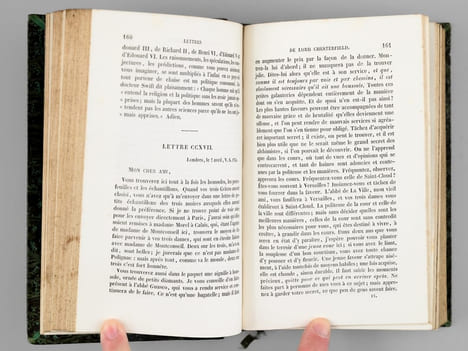 Lettres de Lord Chesterfield à son fils Philippe Stanhope (2 Tomes - Complet). CHESTERFIELD, Philip Dormer STANHOPE Lord ; (RENEE, Amédée)