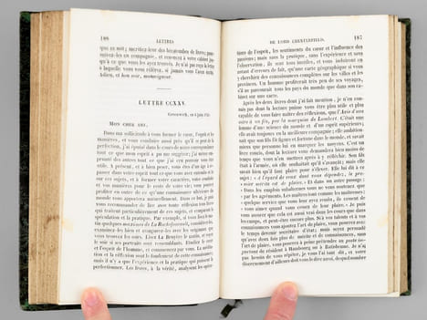 Lettres de Lord Chesterfield à son fils Philippe Stanhope (2 Tomes - Complet). CHESTERFIELD, Philip Dormer STANHOPE Lord ; (RENEE, Amédée)