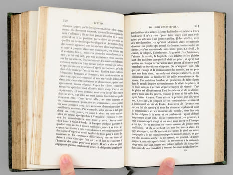 Lettres de Lord Chesterfield à son fils Philippe Stanhope (2 Tomes - Complet). CHESTERFIELD, Philip Dormer STANHOPE Lord ; (RENEE, Amédée)