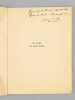 Le Livre de mon Frère [ Edition originale - Livre dédicacé par l'auteur ]. MISSON, Alph.