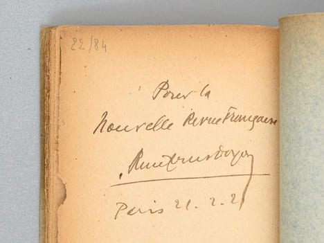 Le Cachet d'Onyx - Léa - Fragment (1831-1833). "Du Marquis de Sade à Barbey d'Aurevilly". Etude par René-Louis Doyon. BARBEY D'AUREVILLY, Jules ; ...