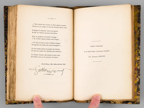 A Winter Night's Dream (Le Songe d'une Nuit d'Hiver). Poème lunatique [ Edition originale - Livre dédicacé par les auteurs ]. COUTURAT, Gaston et ...
