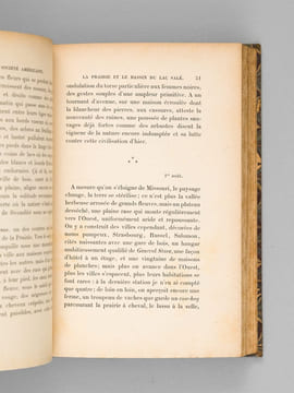 La société Américaine. Moeurs et Caractere - La Famille - Rôle de la Femme - Ecoles et Universités. DUGARD, M. [ DUGARD, Marie (1862-1932) ]