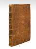 Principes du Droit Naturel [Edition originale ]. BURLAMAQUI, Jean Jacques