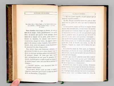 Histoire de Mürger pour servir à l'Histoire de la vraie Bohême par trois buveurs d'eau, contenant des Correspondances privées de Mürger