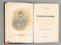 History of the One Hundred and Twenty-Fourth Regiment N.Y.S.V [ History of the 124th Regiment N.Y.S.V ] [ First Edition ]