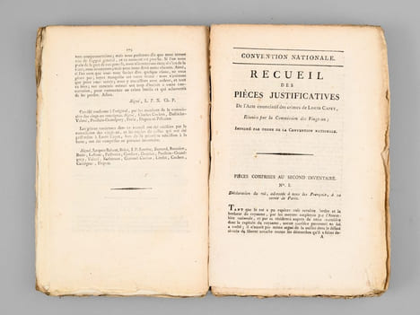 Recueil des Pièces Justificatives de l'Acte énonciatif des crimes de Louis Capet, Réunies par la Commission des Vingt-Un. Pièces comprises au premier ...