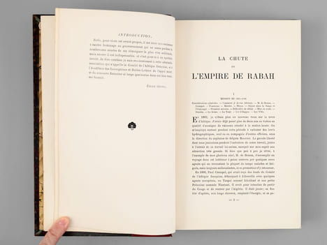 La Chute de l'Empire de Rabah [ Edition originale ]. GENTIL, Emile