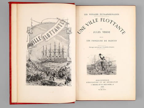 Une Ville Flottante et Aventures de 3 Russes et de 3 Anglais. [ Une Ville Flottante - Les Forceurs de Blocus - Aventures de 3 Russes et de 3 Anglais ...