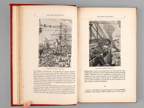 Une Ville Flottante et Aventures de 3 Russes et de 3 Anglais. [ Une Ville Flottante - Les Forceurs de Blocus - Aventures de 3 Russes et de 3 Anglais ...
