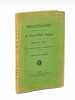 Bibliographie méthodique et critique des Oeuvres d'Emile Montégut. Avec des Documents inédits. Thèse complémentaire présentée à la Faculté des Lettres ...