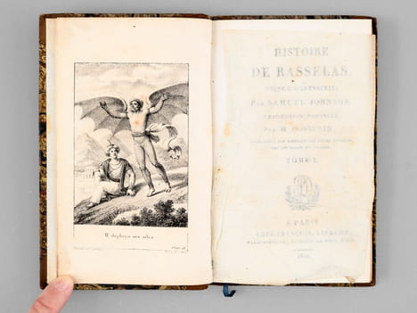 Histoire de Rasselas, prince d'Abyssinie (2 Tomes - Complet). JOHNSON, Samuel ; (GOSSELIN, M.)