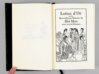 Lotus d'Or ou la Merveilleuse Histoire de Hsi Men avec ses six femmes