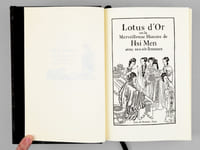 Lotus d'Or ou la Merveilleuse Histoire de Hsi Men avec ses six femmes