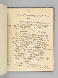 [ Recueil de 2 manuscrits sur Plombières-les-Bains ] Extraits de quelques ouvrages sur Plombières [ Suivi de : ] Notes explicatives sur les extraits de Mr. C******