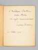 Philatélie. Poème [ Livre dédicacé par l'auteur ]. BRAUN, Thomas