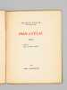 Philatélie. Poème [ Livre dédicacé par l'auteur ]. BRAUN, Thomas