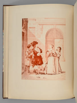 Oeuvres de Molière. Tome II : Le Dépit Amoureux [ Exemplaire sur papier du Japon ]. MOLIERE ; (POQUELIN, Jean-Baptiste) ; (LEMAN, Jacques ; ...
