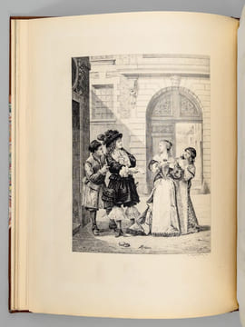 Oeuvres de Molière. Tome II : Le Dépit Amoureux [ Exemplaire sur papier du Japon ]. MOLIERE ; (POQUELIN, Jean-Baptiste) ; (LEMAN, Jacques ; ...