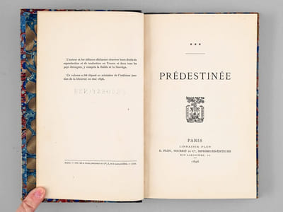 Prédestinée [ Edition originale ]