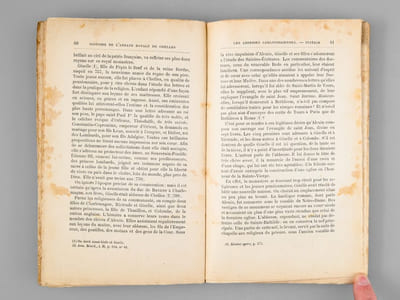 Histoire de l'Abbaye Royale de Notre-Dame de Chelles ( 2 tomes, complet )