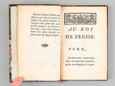 Lettres secrètes de Christine de Suède, aux personnages illustres de son siècle, dédiées au Roi de Prusse