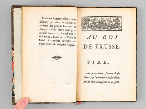 Lettres secrètes de Christine de Suède, aux personnages illustres de son siècle, dédiées au Roi de Prusse. Christine de Suède
