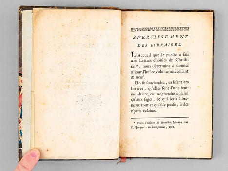 Lettres secrètes de Christine de Suède, aux personnages illustres de son siècle, dédiées au Roi de Prusse. Christine de Suède