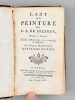 L'Art de Peinture, traduit en François. Enrichis de Remarques, revû, corrigé, & augmenté par Monsieur de Piles. Du FRESNOY, C. A. 