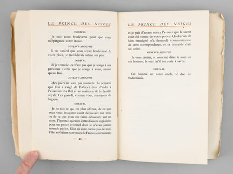 Le Prince des Neiges - drame en trois actes [ édition originale, exemplaire numéroté sur grand papier ]. PEYREFITTE, Roger