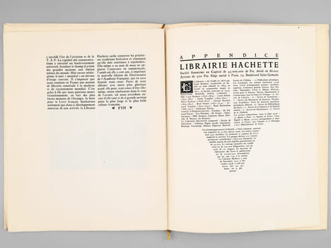 1826-1926 Le Centenaire de la Librairie Hachette [ exemplaire signé par Eugène Delesalle, directeur Général Hachette ] . DOUMIC, René ; Librairie ...