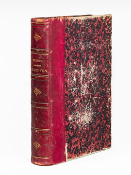 Oeuvres complètes de Buffon. Tome 2 : L'Hommes - Les Quadrupèdes . BUFFON ; FLOURENS ; [ ADAM, Victor ; etc. ] 