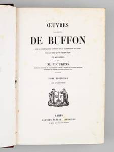 Oeuvres complètes de Buffon. Tome 3 : Les Quadrupèdes