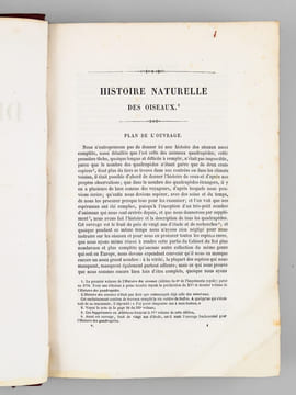 Oeuvres complètes de Buffon. Tome 5 : Les oiseaux. BUFFON ; FLOURENS ; [ ADAM, Victor ; etc. ] 