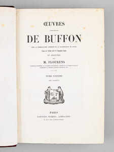 Oeuvres complètes de Buffon. Tome 6 : Les oiseaux
