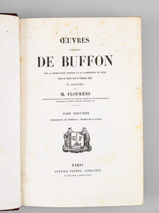 Oeuvres complètes de Buffon. Tome 9 : Introduction aux Minéraux - Epoques de la Nature